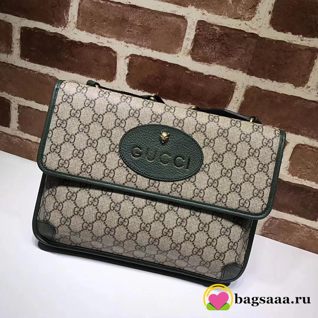 Gucci Supreme Belt Bag for Women with Green - 1