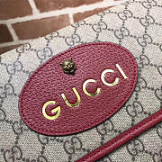Gucci Supreme Belt Bag for Women with Red - 6