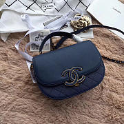 Chanel Original Leather Bag in Blue - 1