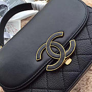 Chanel Original Leather Bag in Black - 5