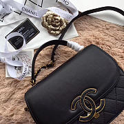 Chanel Original Leather Bag in Black - 3