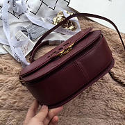 Chanel Original Leather Bag in Wine Red - 3