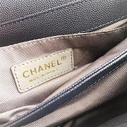 Chanel Calfskin Flap Bag A57560 Blue - 5