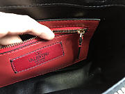 Valentino Garavani Rockstud Spike Lambskin Handbag in Black - 2