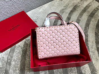 Valentino Garavani Rockstud Spike Lambskin Handbag for women