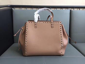 Valentino Original shopping bags in Apricot