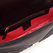 Gucci Marmont velvet Medium shoulder bag in Black - 4