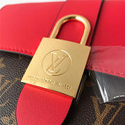 Louis Vuitton Locky BB Hnadbag in Red - 6