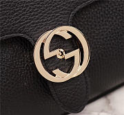 Gucci Orignial Calfskin Handbag in Black 510320 - 6