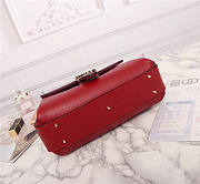 Gucci Orignial Calfskin Handbag in Red 510320 - 6