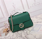 Gucci Orignial Calfskin Handbag in Green 510320 - 1