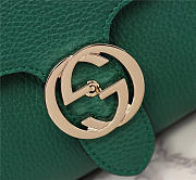 Gucci Orignial Calfskin Handbag in Green 510320 - 4