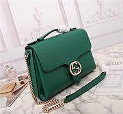 Gucci Orignial Calfskin Handbag in Green 510320 - 2