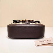 Gucci Original Canvas Calfskin Shoulder Bag Coffee 384821 - 6