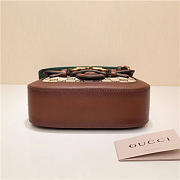 Gucci Original Canvas Calfskin Shoulder Bag Khaki 384821 - 3