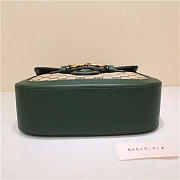 Gucci Original Canvas Calfskin Large Shoulder Bag Green - 2