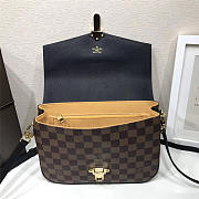 Louis Vuitton Damier Ebene Cuir Taurillon Bag Black - 2