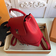Louis Vuitton Lockme Backpack Red M52734 - 5