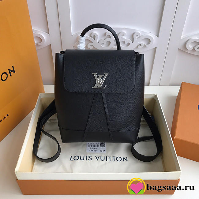 Louis Vuitton Lockme Backpack Black M52734 - 1