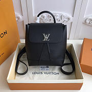 Louis Vuitton Lockme Backpack Black M52734 - 1