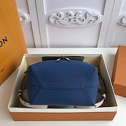 Louis Vuitton Lockme Backpack Blue white M52734 - 6