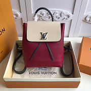 Louis Vuitton Lockme Backpack Red white M52734 - 1