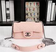 Chanel Caviar Leather Handbag Pink - 1