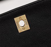 Chanel Calfskin Corssbody Handbag Black - 5
