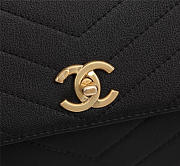 Chanel Calfskin Corssbody Handbag Black - 2