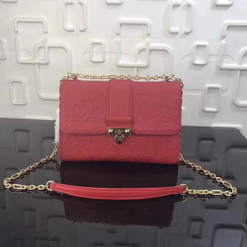 Louis Vuitton Chain handbag M43393 Red