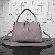 Louis Vuitton Monogram Empreinte Leather Bag Light Pink M43719 - 1