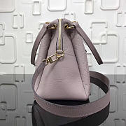 Louis Vuitton Monogram Empreinte Leather Bag Light Pink M43719 - 6