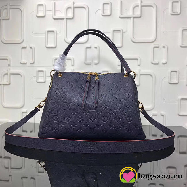 Louis Vuitton Monogram Empreinte Leather Bag Blue M43719 - 1