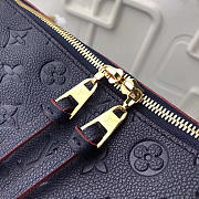 Louis Vuitton Monogram Empreinte Leather Bag Blue M43719 - 5
