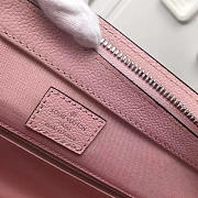 Louis Vuitton Vaneau Cuir Ecume Leather Handbag Pink - 5