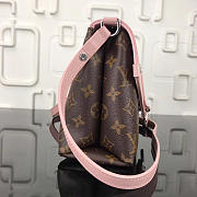 Louis Vuitton Saint Michel Monogram Epi Leather Bag With Pink M44033 - 4
