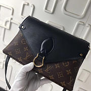 Louis Vuitton Saint Michel Monogram Epi Leather Bag With Black M44033 - 2