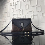 Louis Vuitton Saint Michel Monogram Epi Leather Bag With Black M44033 - 4