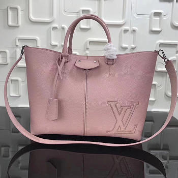 Louis Vuitton Pernelle Leather Bag Pink N54779
