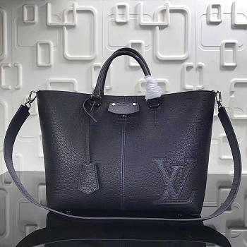 Louis Vuitton Pernelle Leather Bag Black N54779