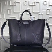Louis Vuitton Pernelle Leather Bag Black N54779 - 6