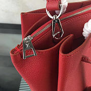 Louis Vuitton Lockmeto Calfskin Handbags Red M54570 - 2