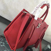 Louis Vuitton Lockmeto Calfskin Handbags Red M54570 - 4