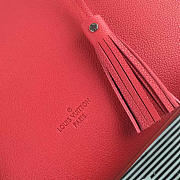Louis Vuitton Lockmeto Calfskin Handbags Red M54570 - 3