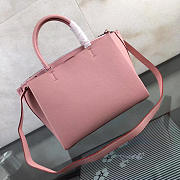 Louis Vuitton Lockmeto Calfskin Handbags Pink M54570 - 3