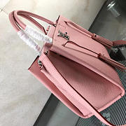 Louis Vuitton Lockmeto Calfskin Handbags Pink M54570 - 6