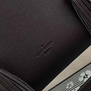 Louis Vuitton Lockmeto Calfskin Handbags Black M54570 - 5