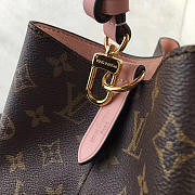Louis Vuitton Neonoe Monogram Calfskin Bucket Bag Pink M44021 - 3