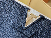 Louis Vuitton Leather Capucines Bag N94519 Black - 3