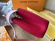 Louis Vuitton Leather Capucines Bag N94519 Rose Red - 6